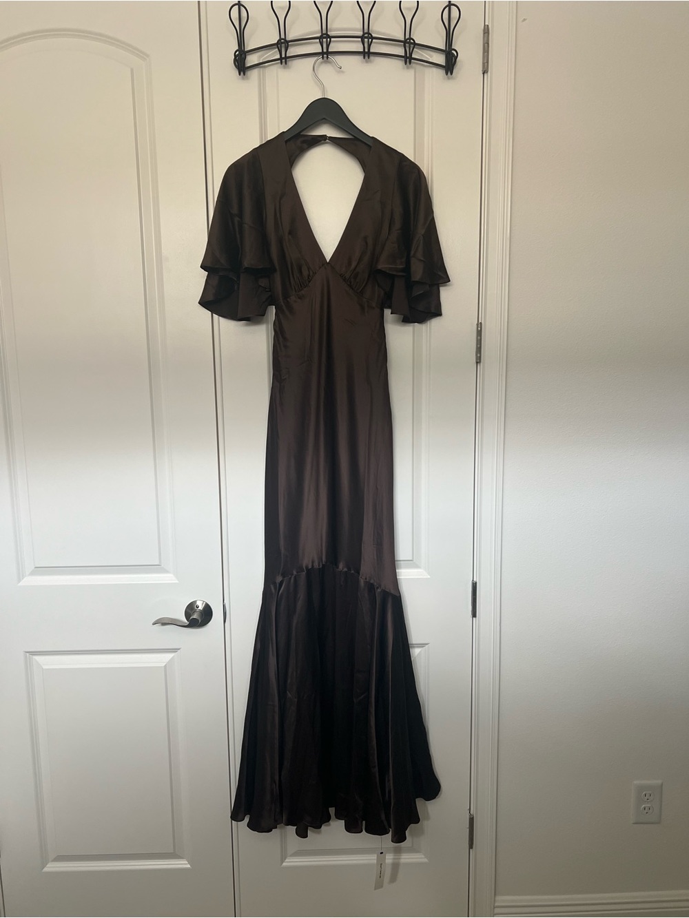 Reformation Thea Silk Open-Back Dress NWT - Picture 9 of 14